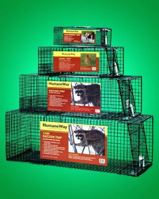 Solutions Humane Live Animal Trap, 42''x15''x15'', Solutions Pest & Lawn,  Mechanical trap